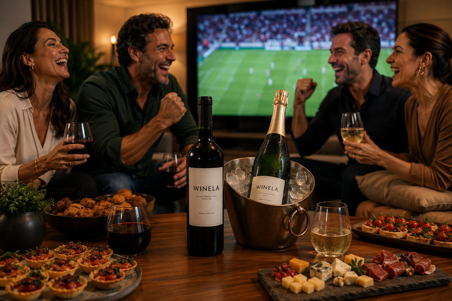 Vinho e Futebol: Como Montar uma Noite de Copa do Mundo com Mais Personalidade